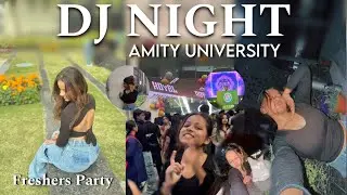 Freshers-DJ NIGHT At Amity University 2025 | Kolkata | MBA/BBA | #vlog | Mansi Gupta | MG482