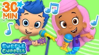 Best Bubble Guppies Sing-Along Songs and Games! 🎵 30 Minute Compilation | Bubble Guppies