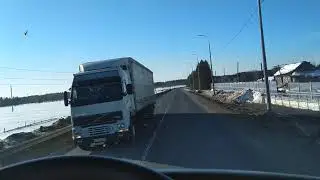 338. Дальнобой. Фура в аренду. Где-то в Кировской области...