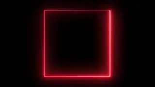 Free Square Shape Glowing Neon Lines in Loop animation by Motion Made