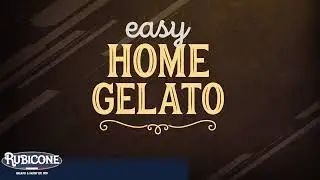 Easy Home Gelato by Rubicone