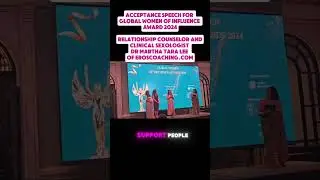 Acceptance speech for Global Women of Influence Award 2024