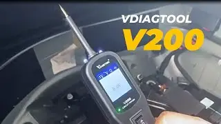How to connect and use VDIAGTOOL V200 Circuit Tester