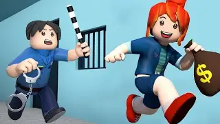ROBLOX Brookhaven 🏡RP - FUNNY MOMENTS: Crazy Girl Jailbreak | Roblox Jack