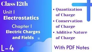 Electrostatics L4 Charging By Friction, Properties & Quantization of Charge |Class 12th| BetaClasses