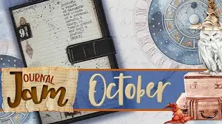Harry Potter Inspired Junk Journal /Planner: Journal JAM October