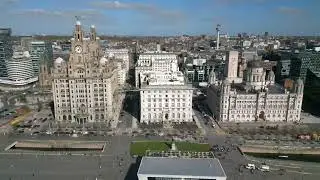 Lets fly down #Liverpool Coast #Hdr
