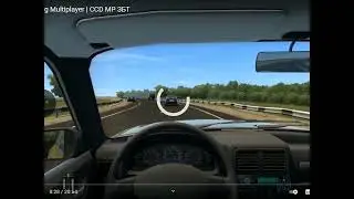 City Car Driving Баг Трафик Трава
