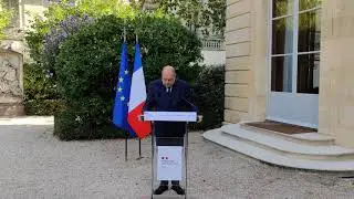 Conférence de presse Éric Dupond Moretti