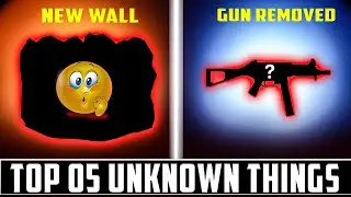 TOP 05 UNKNOWN THINGS ABOUT FREE FIRE 😱 | THINGS YOU DON'T KNOW ABOUT FREE FIRE