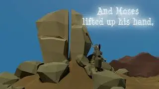Moses smote the rock twice
