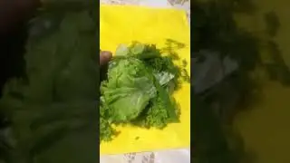 Салфетка в рубчик (сохраняем зелень)