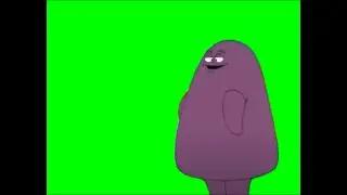 Here comes Grimace Family Guy Green Screen