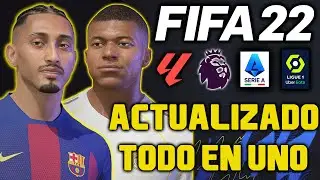 PATCH FC 26 FIFA 22 | PLANTILLAS 2026, GRÁFICOS Y TRANSFERENCIAS REALES