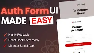 Create Login Form In React Fast! React Hook Form + Zod Included!