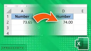 How To Round Up Numbers in Excel