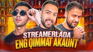 🔥DUNYO STREMERLARI ICHIDA ENG QIMMAT AKAUNT KIMIKI 🤩 #pubg #pubgmobile