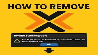 How to Remove No Valid Subscription from Proxmox 8.4.1