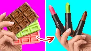 أفكار مجنونة للسكاكر|| حيل وخدع حلوة باستخدام السكاكر ستحبها كثيراً