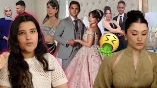 تقيم إطلالت المشاهير في خطوبه بيسان و محمود جريء جدا💃🏻❤️‍🔥