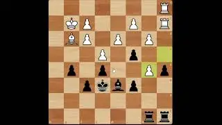 Точная игра и Слон соперника превращается в большую Пешку
