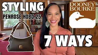 7 Ways to Style Dooney and Bourke Penrose Hobo 25 | Fun With Fashion | WFIB