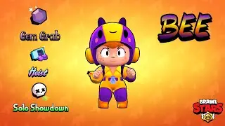 Brawl Stars | Gem Grab (Brawl-O-Ween), Heist and Solo Showdown | Bee - Game Play 🔥🔥🔥