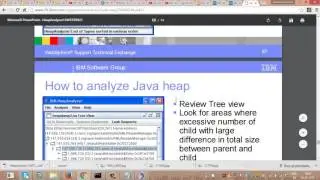 heap dump analysis with IBM Heap Analyser