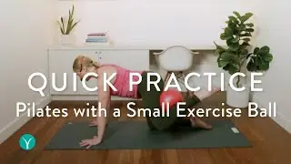 Full Body Pilates Ball Workout (Small Exercise Ball) 20 min class