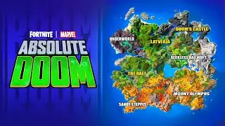 Fortnite SEASON 4 Full Map REVEAL!