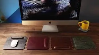 Londo Leather Gaming Mouse Pad with Wrist Rest