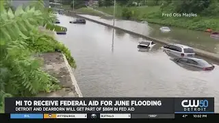 Michigan Receiving $86 Million In Aid For June 2021 Flooding