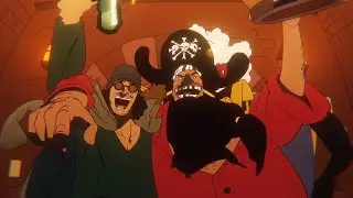 Blackbeard Pirates Try to Steal Kuzan Aokiji Devil Fruit [English Sub]