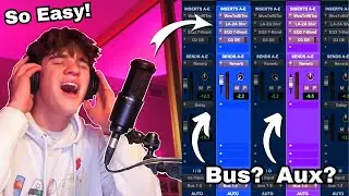 How to Route Tracks, Buses, and Aux Sends In Pro Tools | Beginner Tutorial