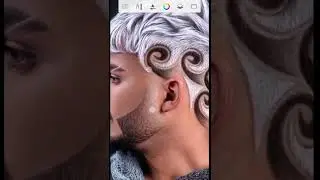 #shorts Autodesk hair style photo editing 🔥