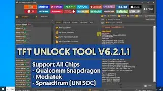 TFT UNLOCK TOOL V6.2.1.1 Free Support All Chips