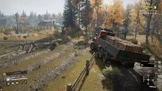 SnowRunner Part 36 - Smithville Dam - Michigan, USA - Vehicle Spare Parts - Pacific P16 4K Gaming