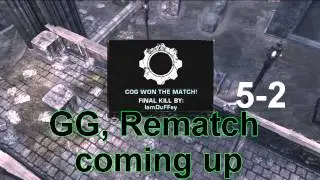 IamDuFFey vs IxSOLOxI gears of war 1v1