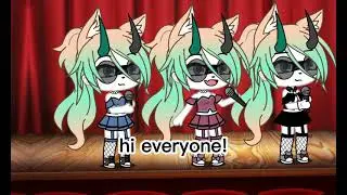 Triplets singing (gacha life)