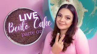 Como fazer bentô cakes PARTE 02 (live) - Doces da Jéssica