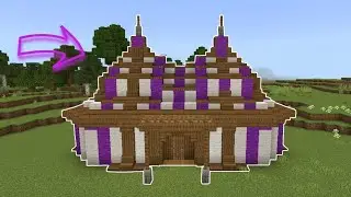 Minecraft | средневековая палатка для зачарования