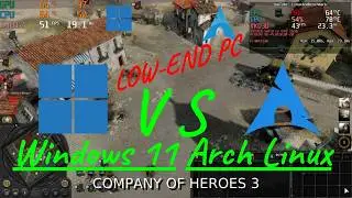 Windows 11 vs Arch Linux: FPS Gaming Benchmark Test
