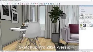Sketchup Pro 2024  odotetut uudet ominaisuudet: uudistettu grafiikkamoottori ja Ambient Occlusion