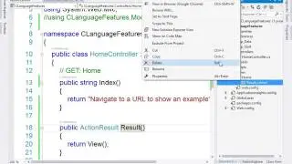 13  Essential C# Language Features for MVC   Adding Assembly   Common Automatic Property