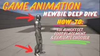 GASP 5.4 AnimBP from Scratch #13 (UPDATE): Fixing AimOffset, Foot Placement and Evaluate Chooser