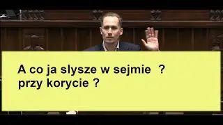 Co słyszy Konfederacja w sejmie ?
