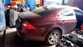 Mercedes CLS 2006г. Замена радиатора печки. Подробно.###