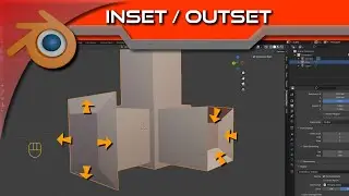 Blender Quick Tip Inset Outset Faces