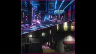 GTA V Interiors - Circle bar cyberpunk
