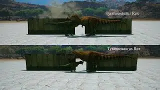 Comparing Pachy and Pycno's Knockback | Path of Titans